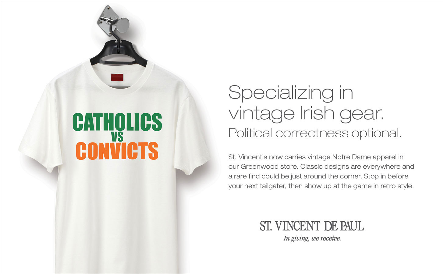 St. Vincent De Paul <strong>Print Advertising</strong>